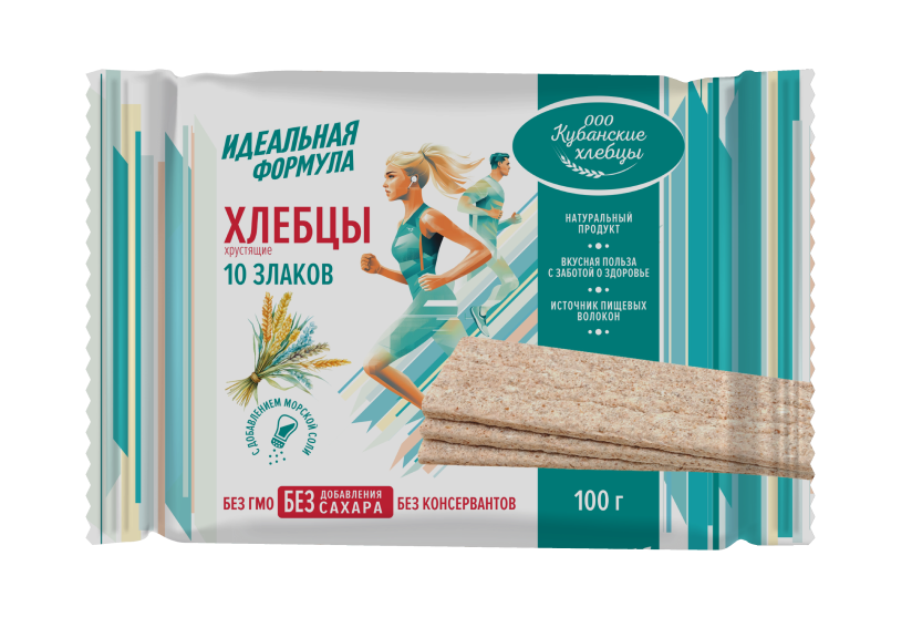 Хлебцы "Идеальная формула" 10 злаков, 100 г
